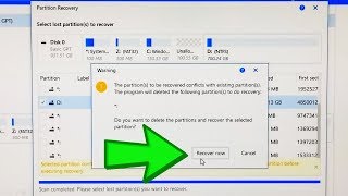 How to Recover Lost Deleted Partition in Windows Complete Tutorial [upl. by Vargas]