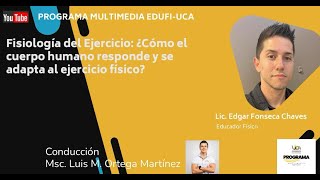 Fisiología del ejercicio ¿Cómo responde y se adapta el cuerpo humano al ejercicio físico [upl. by Zerat]