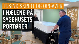 I hælene på Sygehus Sønderjyllands portører  Sygehuset Indefra [upl. by Joost]