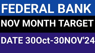 FEDERAL BANK STOCK LATEST NEWS UPDATES 30OCT24FEDERAL BANK SHARE LATEST NEWS UPDATES WITH TARGET [upl. by Nimoynib]