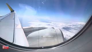 CEBU PACIFIC AIR FLIGHT SCENIC ENGINE VIEW  5J894  SCENIC TAKE OFF  CATICLAN BORACAY TO MANILA [upl. by Leryt]