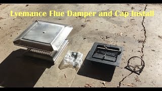 Lyemance Chimney Damper Flue amp Cap Install [upl. by Roxane130]