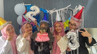 Special vlog birthday for ka mayyah🥳✨🎁Part 1 [upl. by Anier584]