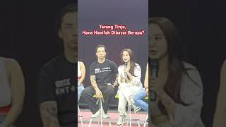 Tarung Tinju Berapa Bayaran Artis Hana Hanifah [upl. by Isborne]