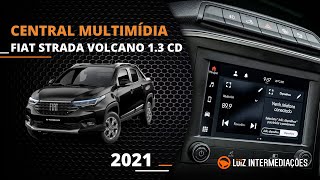 Central Multimídia  FIAT STRADA VOLCANO CD 13 FLEX 4P 2021 [upl. by Acinimod699]