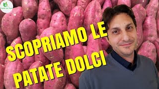 PATATA DOLCE  Ricette e valori nutrizionali della Patata Americana [upl. by Galligan]