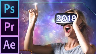 New 360 VR features in Adobe 2018 Apps Photoshop Premiere After Effects [upl. by Asille]