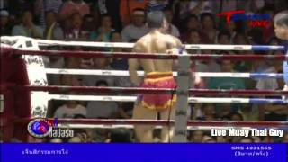 Saeksan Or Kwanmuang vs Pakorn PKSaenchaimuaythaigym 4th April 2014 [upl. by Hahsia]