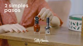 Lanzamiento Miracle Gel especial fiestas  Sally Hansen [upl. by Pantia]