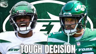 The TOUGH CHOICE the New York Jets Still Have to Make [upl. by Elcarim122]