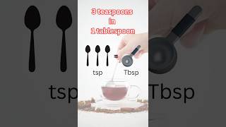 How many teaspoons are in a tablespoon [upl. by Etireugram349]