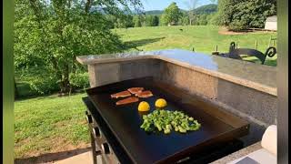 Blackstone Griddle  Outdoor Kitchen Setup Compilation [upl. by Nnylannej]