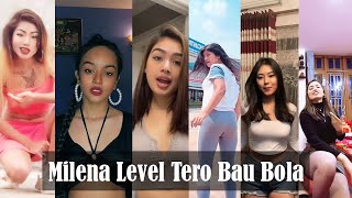 Milena Level Tero Bau Bola A  Tiktok Compilation Video  G BoB [upl. by Essile50]