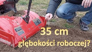 Test głębokości roboczej glebogryzarki [upl. by Weinberg]