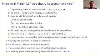 Martin Escardó Constructive mathematics in univalent type theory [upl. by Larena890]