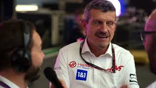 Drive To Survive Guenther Steiner misheard in the paddock [upl. by Frendel885]