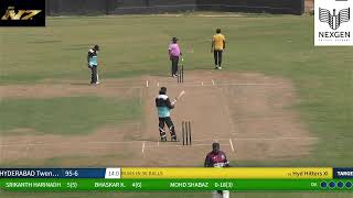 NEXGEN CORPORATE LEAGUE SEASON8  HYD T20 CA VS HYD HITTERS XI [upl. by Ive]