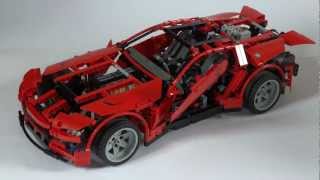 LEGO TECHNIC 8070  Motorized Super Car Extra Power Functions [upl. by Anirtak]