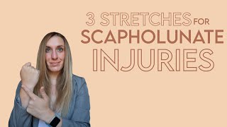 Stretches for Wrist Pain  Scapholunate SL Injuries [upl. by Sanbo]