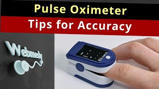 How to use a Pulse Oximeter Correctly  Helpful Tips for Accuracy [upl. by Ecissej988]