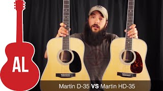 Martin D35 vs HD35  Review and Comparison [upl. by Avika]