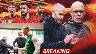 Man Utd players hold meetings with Sir Dave Brailsford as Erik ten Hag decision madeSir Dave Brail [upl. by Irap]