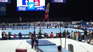 McKayla Maroney  Podium Training  Uneven Bars  2013 World Championships [upl. by Ahsinauj]