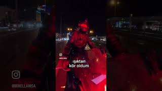 POLİSLER KADIN MOTORCUYU YAKALIYOR motovlog [upl. by Htiduj221]