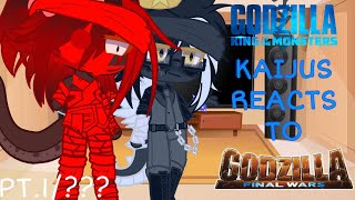 Monsterverse Kaijus React to Final Wars Gojira  Reaction  FT Monsterverse Kaijus FW Gojira [upl. by Hpsoj]