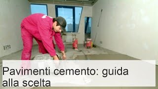 Pavimenti autolivellanti per bagni Cemento gesso o acrilico [upl. by Yelrahc]