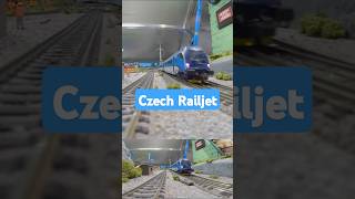 CZECH RAILJET MODEL TRAIN [upl. by Ahsemrak]