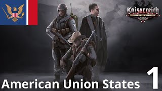 Hearts of Iron IV Kaiserreich American Union States Part 1 Huey Long Elected President [upl. by Ramak581]