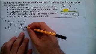 12 APLICACIÓN DE LA SEGUNDA LEY DE NEWTON Fma [upl. by Etteniuqna]