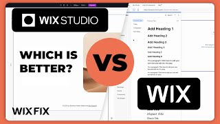 Classic Wix VS Wix Studio  Wix Fix [upl. by Yllod413]