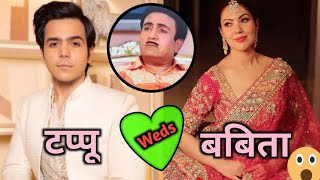 Tappu WEDs Babita  The Truth about Tappu and Babita Relation 😯 TMKOC [upl. by Whorton]