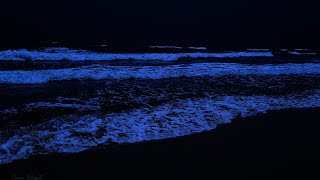 Ocean Waves for Deep Sleep  Ocean Sounds For Deep Sleeping With A Dark Screen And Rolling Waves [upl. by Ashlee]