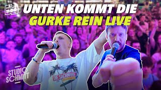 Die Sacknähte feat Ikke Hüftgold  Unten kommt die Gurke rein El Arenal  Studio Schmitt [upl. by Einatsed]