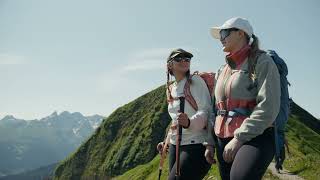 Wanderung in Österreich und Deutschland mit den OBERSTDORF · KLEINWALSERTAL BERGBAHNEN [upl. by Ursulina]