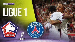 Lille vs PSG  LIGUE 1 HIGHLIGHTS  090124  beIN SPORTS USA [upl. by Siubhan456]