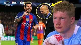 The Day Lionel Messi Destroyed Manchester City And Kevin De Bruyne [upl. by Sternberg]