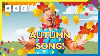 Mr Tumbles Autumn Song  Golden Golden  Mr Tumble and Friends [upl. by Terry]