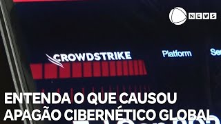 Entenda o que causou apagão cibernético global [upl. by Utter554]