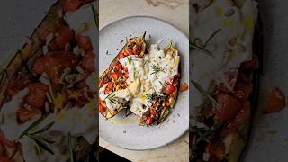 Gegrillte Melanzani mit Tomate und Burrata [upl. by Zarihs]