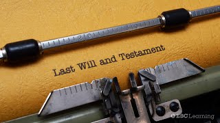 How To Create a Will 11 Introduction  EBCLearningcom [upl. by Ilaw]