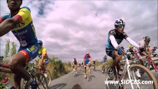 Ataque de Carlos Lopez Huejonapan 2016 GoPro Trasera 4 SIDCES Ciclismo [upl. by Wylma]