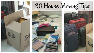 30 House Packing And Moving Tips  House Shifting Guide [upl. by Rachaba155]