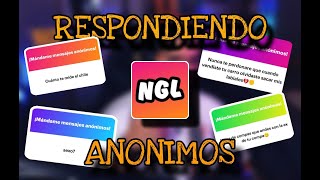 Respondiendo Anonimos de instagram NGL [upl. by Hyde977]