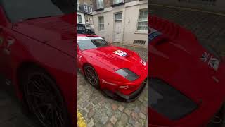 Ferrari 550 GT1 spotted this insane racing Supercar in London  Queen’s Gate it’s super sick bro wow [upl. by Epolenep579]