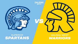 Wausau West vs Superior  2023 WIAA Boys Hockey [upl. by Iahk]