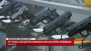 Memphis City Council sues election commission over gun control referendum [upl. by Ahsit]